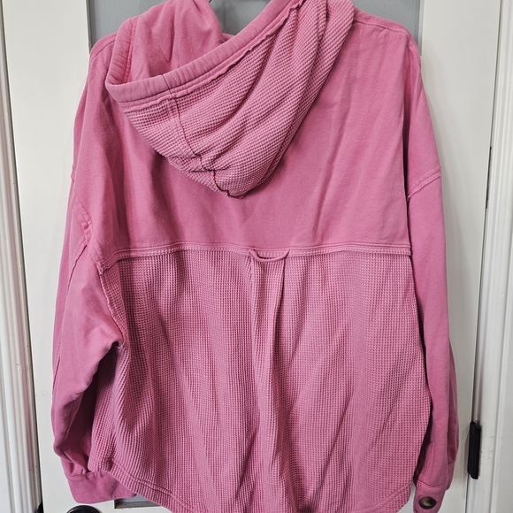 American Eagle Outfitters Pink Hoodie - Picture 2 of 3